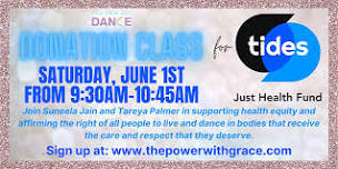 Sat 6/1  9:30am Suneela Jain and Tareya Palmer's Just Health Fundraiser