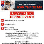 Coorstek Hiring Event