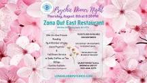 Psychic Dinner Night At Zona Out East Restaurant