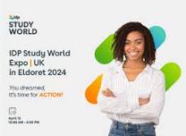 IDP Study World Expo UK in Eldoret; where study adventures start