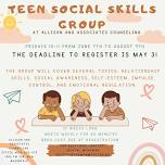 Teen Social and Emotional Skills Group