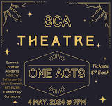 SCA Theatre Department presents One Acts