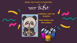 Boba Tea Party! INCLUDES COMPLIMENTARY BOBA DRINK