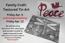 Family Craft: Tin Art (Week 2)