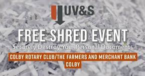 Free Shred Event - Colby