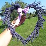 Walk-in lavender heart workshop 