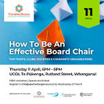 How To Be An Effective Board Chair