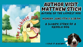 The Lickiest Dog Storytime/Author Visit