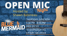 Open Mic Night with Shawn Babineau at The Blue Mermaid