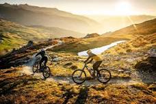 Biketrails LAAX Vorab Trail Sunset Ride