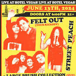 VEGAS ON THE SPOT: Felt Out (Tour Kickoff), Street Peach, Large Brush Collection (duo)