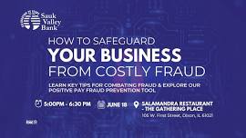 How to Safeguard Your Business From Costly Fraud