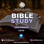 Bible Study — CLCManassas