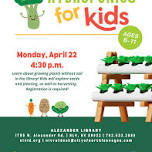 Hydroponics for Kids at Alexander Library