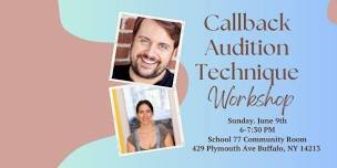 Callback Audition Technique Workshop