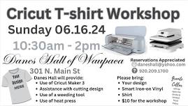 Cricut T-shirt Workshop