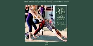 FREE 200-Hour Yoga Teacher Training Class and Info Session with Kate