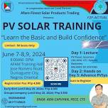 iQCES F2F actual PV Solar Training