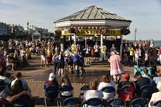 Dance displays at The Bandstand