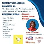 Canterbury Latin American Association Immigration Seminar