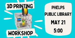 Phelps 3D Printing Workshop (Kids)