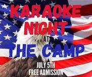 Fourth of July Weekend Karaoke Night at The Camp