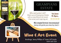 PAINT AND SIP at Grampians Estate Winery