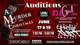 Auditions for TKM Theatrical Productions