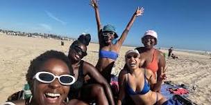 Black Girl, Beach Day A Group Event