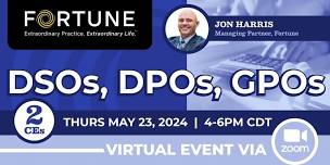 DSOs, DPOs, GPOs Virtual Event