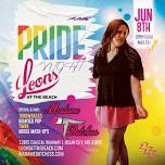 DJ Madame Dutchess at Leons at the Beach Debut Show. Pride Night