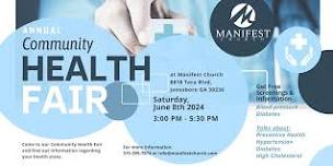 Manifest Church Annual Heath Fair