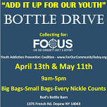 ADD IT UP FOR OUR YOUTH- BOTTLE DRIVE FUNDRAISER