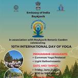 Yoga at Reykjavik Botanic Garden (Hosted by Embassy of India)