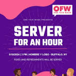 Server for an Hour Event Honoring Working Mothers- Buffalo