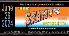 Saints in the City. a Tribute to Bruce Springsteen