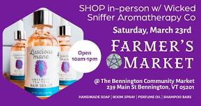 Farmer's Market w/ Wicked Sniffer Aromatherapy Co