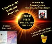 Solor Eclipse Party!! April 8th from 1pm-4pm with Live Music