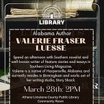 Author Visit with Valerie Fraser Luesse