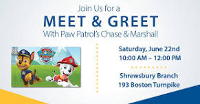 Meet & Greet With Paw Patrol's Chase & Marshall