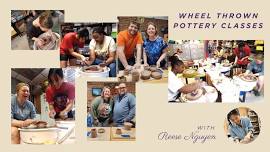 Beginning Wheel Throwing Pottery Class with Reese Nguyen