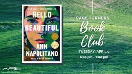 PAGE TURNERS FICTION BOOK CLUB @ Library