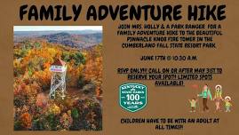 Family ADVENTURE Hike to Pinnacle Knob Fire Tower-RSVP Only!