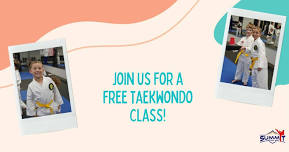 Try a free taekwondo class!