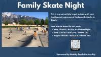 Family Night at the Skate Park