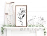 Birth flower / Mothers Garden framed signs