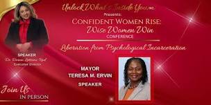 CONFIDENT WOMEN RISE WISE WOMEN WIN,