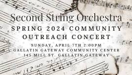 Second String Orchestra Community Outreach Concert