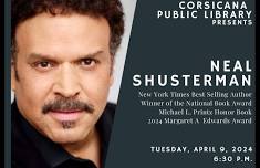 NEAL SHUSTERMAN AUTHOR EVENT