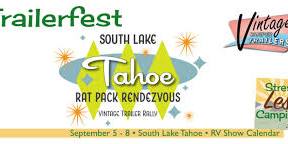 Trailerfest vintage trailer rally in South Lake Tahoe - StressLess Camping | RV Camping community, resources, tips, tricks, discounts & hacks